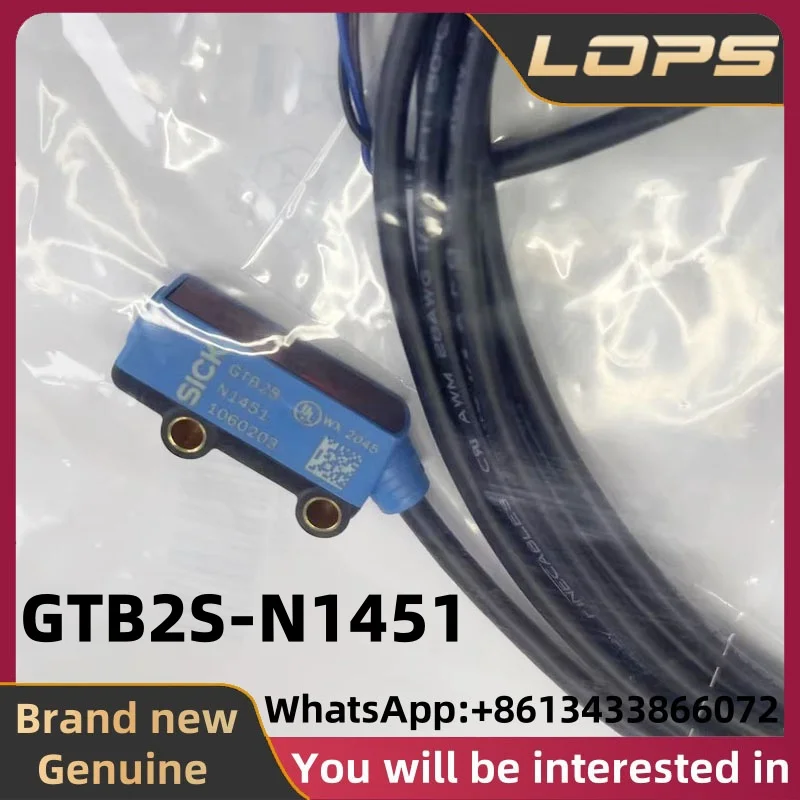 GTB2S-N1451 Совершенно новый оригинальный датчик фотоэлектрического переключателя SICK, большое количество на складе, добро пожаловать на консультацию
GTB2S-N1451 Совершенно новый оригинальный датчик фотоэлектрического переключателя SICK, большое количество на складе, добро пожаловать на консультацию