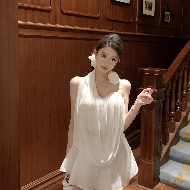 Spring 2026 Handmade Floral Handbag Top And Short Skirt Vacation Set for Women Neck Hanging Strapless Fashionable Outfit
Spring 2026 Handmade Floral Handbag Top And Short Skirt Vacation Set for Women Neck Hanging Strapless Fashionable Outfit