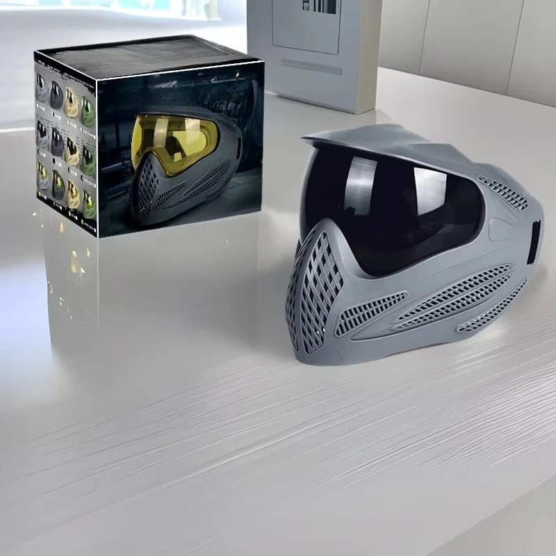 Тактическая полнолицевая маска для пейнтбола и активного отдыха на открытом воздухе со сменными линзами
Тактическая полнолицевая маска для пейнтбола и активного отдыха на открытом воздухе со сменными линзами