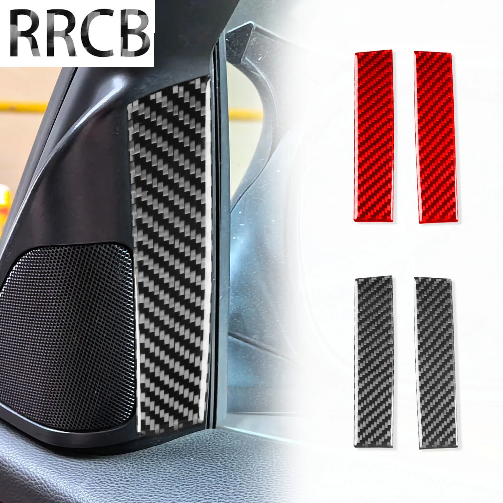 For BMW 3 Series E90 2005-2012 Carbon Fiber A-pillar Stereo Audio Horn Decorative strip Car Accessories Cover Sticker Interior
For BMW 3 Series E90 2005-2012 Carbon Fiber A-pillar Stereo Audio Horn Decorative strip Car Accessories Cover Sticker Interior