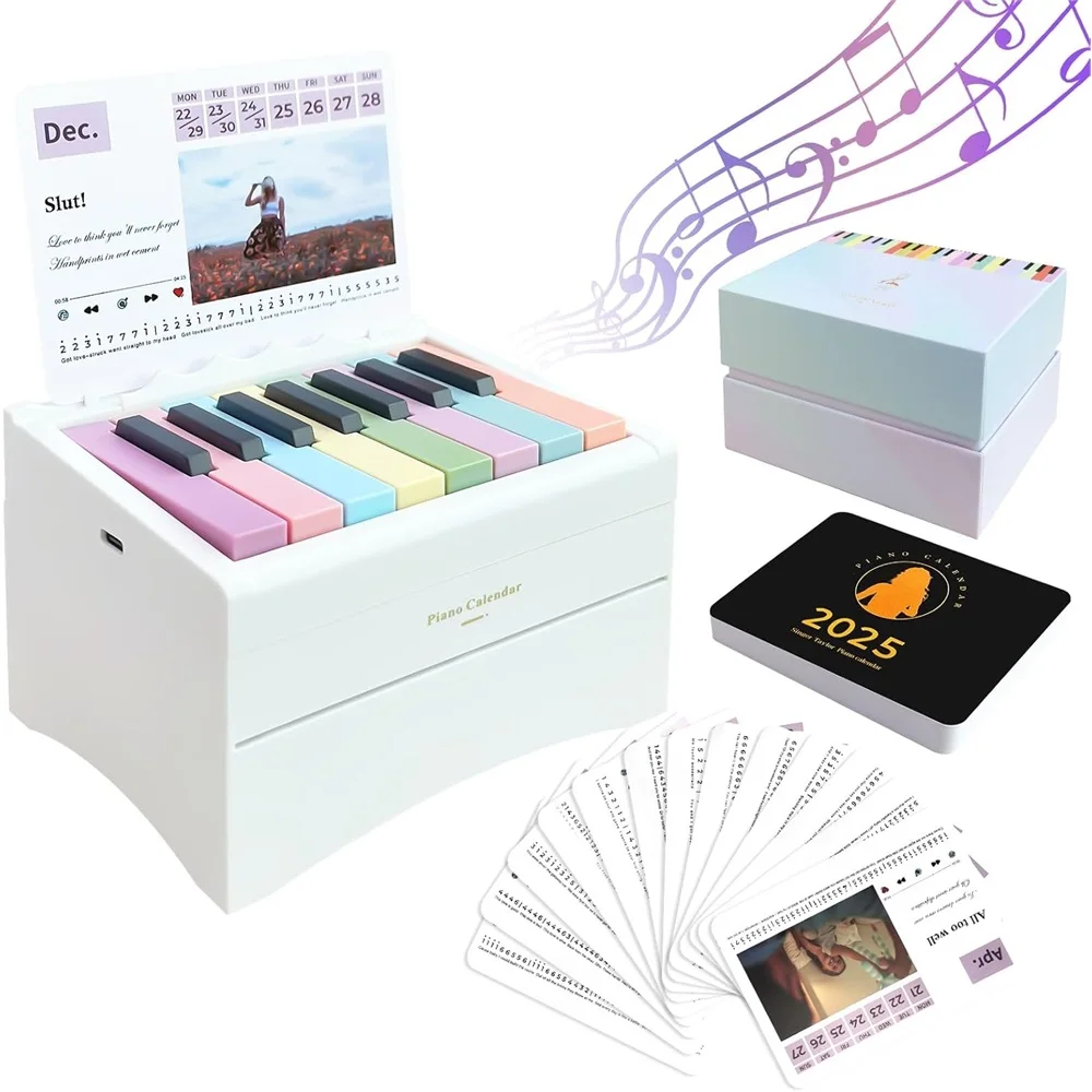Настольный календарь для пианино с Bluetooth на 2023 год, настольный календарь для пианино с возможностью игры на 2023 год, мини-календарь для пианино Swift с 52 музыкальными партитурами
Настольный календарь для пианино с Bluetooth на 2023 год, настольный календарь для пианино с возможностью игры на 2023 год, мини-календарь для пианино Swift с 52 музыкальными партитурами