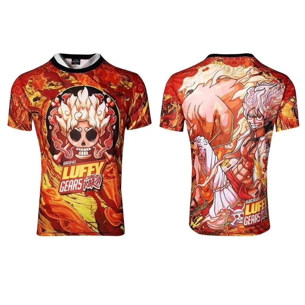 Trendy Breathable One Piece T Shirt for Men Women Luffy Printed Short Sleeve Children's Tops Summer Quick Dry Sports T-shirt
Trendy Breathable One Piece T Shirt for Men Women Luffy Printed Short Sleeve Children's Tops Summer Quick Dry Sports T-shirt
