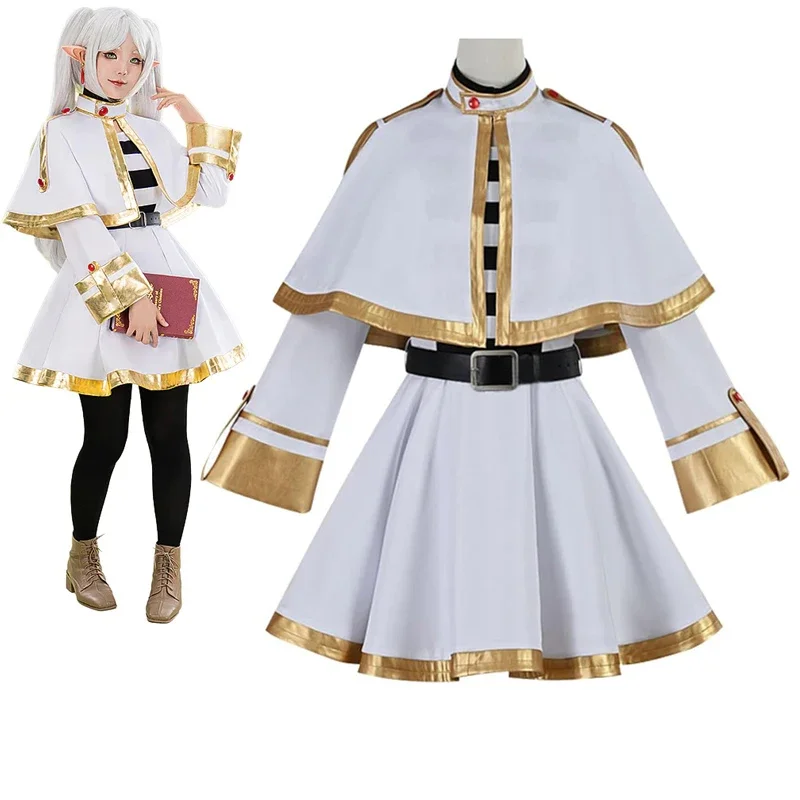 Disfraz de Sousou No Frieren, disfraz de fantasía, abrigo, camisas, traje de fantasía para mujer, ropa de fiesta de Carnaval y
Disfraz de Sousou No Frieren, disfraz de fantasía, abrigo, camisas, traje de fantasía para mujer, ropa de fiesta de Carnaval y