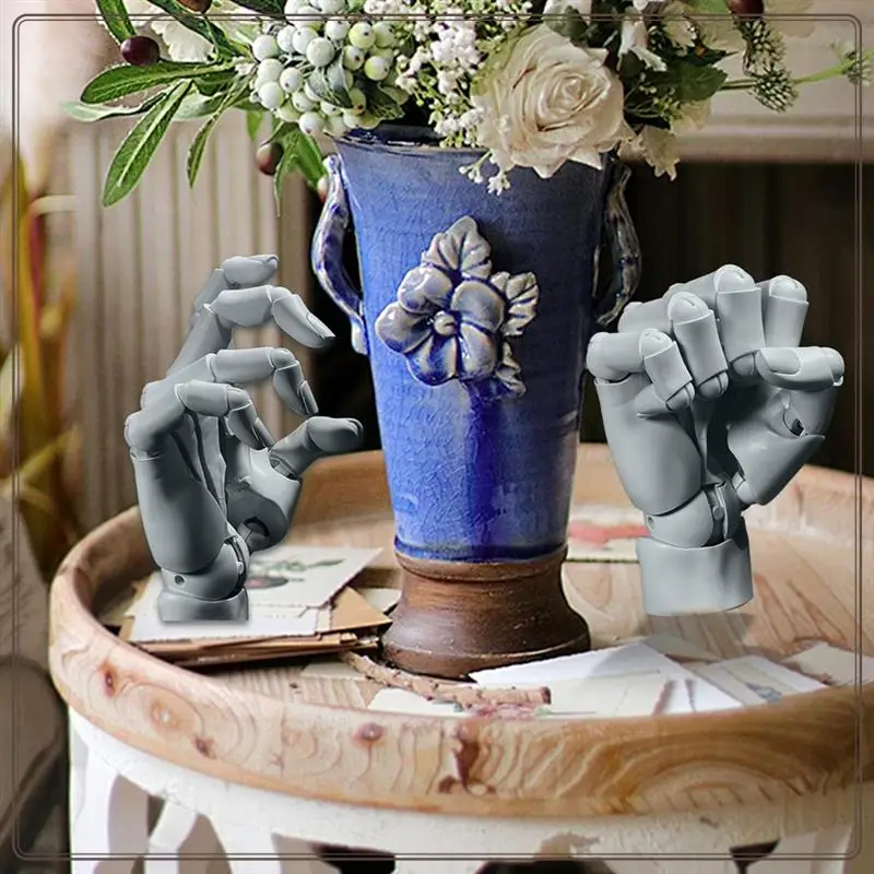 Reliable-Hand Model 1:1 Articulated Mannequin Hand Moveable Joint+Base DIY PVC ABS Hand Model For Drawing,Painting,Sketching,Han
Reliable-Hand Model 1:1 Articulated Mannequin Hand Moveable Joint+Base DIY PVC ABS Hand Model For Drawing,Painting,Sketching,Han