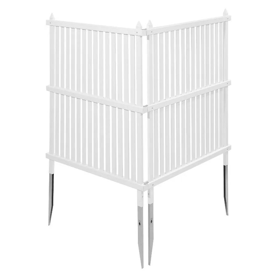 2 Panels Outdoor Privacy Screen 36 x 45 in Air Conditioner Fence with 19.7 in Ground Stakes Pool Equipment Enclosure Strip Viny
2 Panels Outdoor Privacy Screen 36 x 45 in Air Conditioner Fence with 19.7 in Ground Stakes Pool Equipment Enclosure Strip Viny