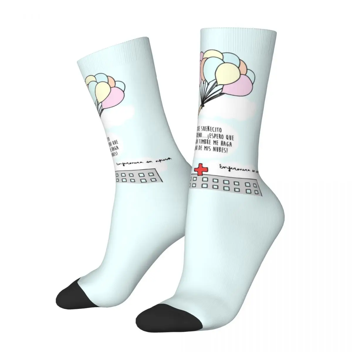 Harajuku Enfermera En Apuros Medical Soccer Socks Doctor Nurse Polyester Middle Tube Socks for Women Men Breathable
Harajuku Enfermera En Apuros Medical Soccer Socks Doctor Nurse Polyester Middle Tube Socks for Women Men Breathable