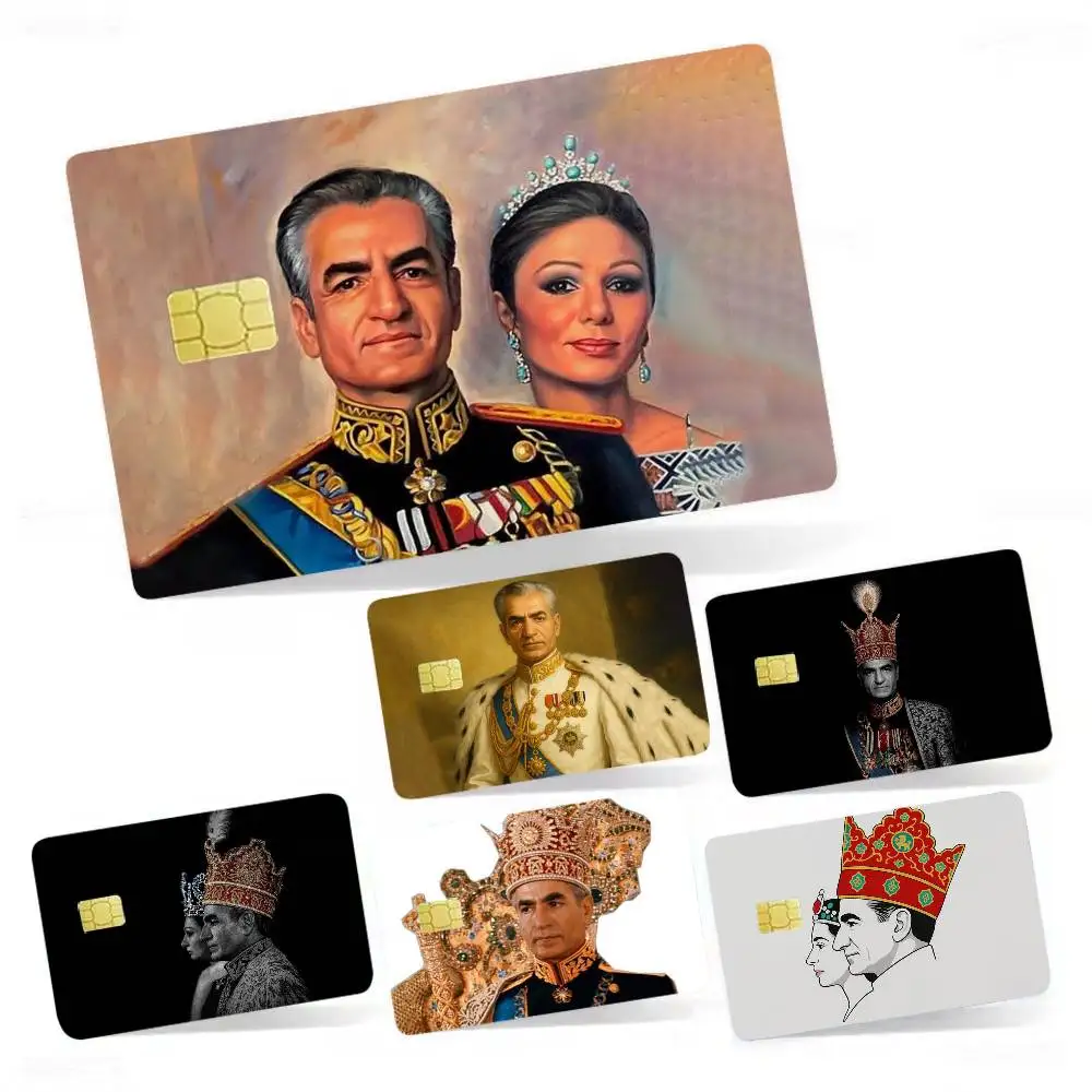 M-Mohammad Reza Pahlavi Laser Holographic Sticker Skin Cover for Credit Bank Debit Card
M-Mohammad Reza Pahlavi Laser Holographic Sticker Skin Cover for Credit Bank Debit Card