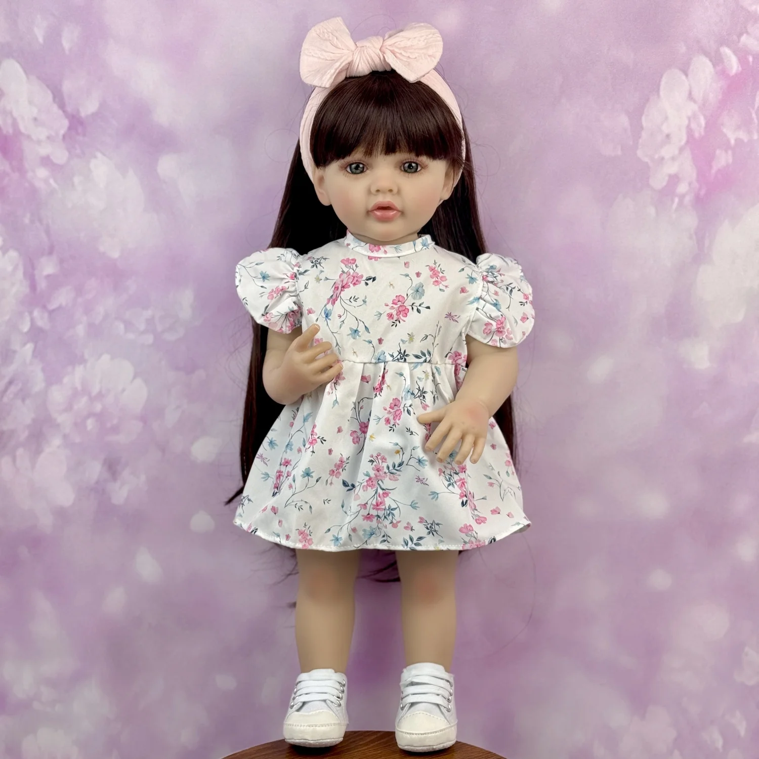 BZDOLL 22inch 55CM Full Vinyl Reborn Princess Doll, Long Hair Dress Up Toy, Birthday & Bath Gift for Kids
BZDOLL 22inch 55CM Full Vinyl Reborn Princess Doll, Long Hair Dress Up Toy, Birthday & Bath Gift for Kids
