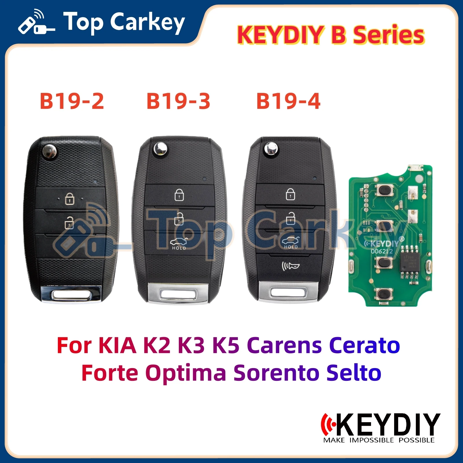 KEYDIY KD B19-2 B19-3 B19-4 Universal Remote Key Compatible with KIA K2 K3 K5 Carens Cerato Forte Optima Sorento Selto Type
KEYDIY KD B19-2 B19-3 B19-4 Universal Remote Key Compatible with KIA K2 K3 K5 Carens Cerato Forte Optima Sorento Selto Type