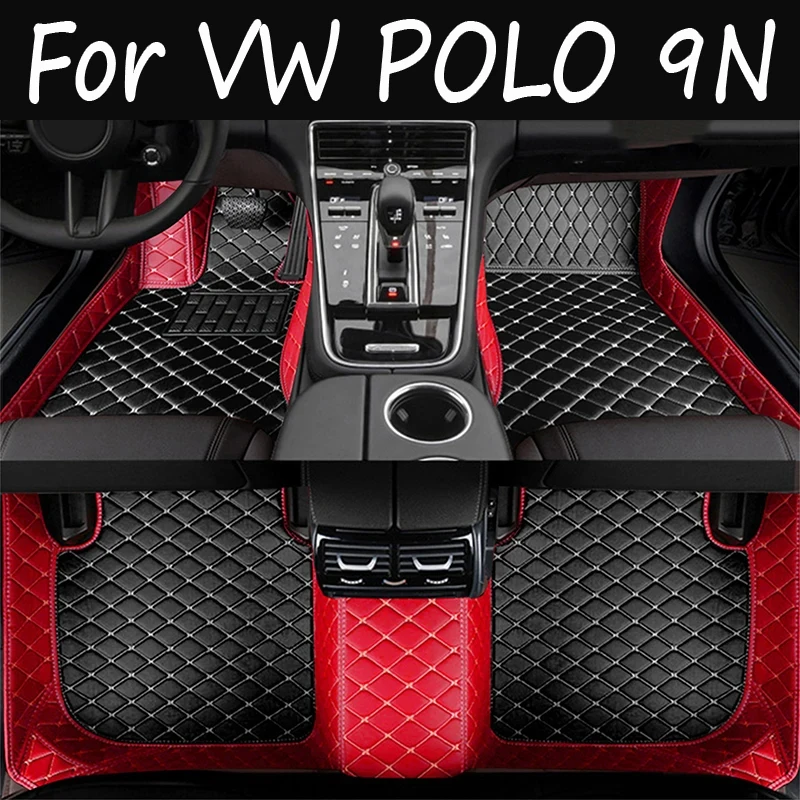 Роскошный Кожаный Автомобильный напольный коврик на заказ для VW POLO 9N 2002 2003 2004 2005 2006, полный комплект автомобильных ковриков, женские водонепроницаемые аксессуары
Роскошный Кожаный Автомобильный напольный коврик на заказ для VW POLO 9N 2002 2003 2004 2005 2006, полный комплект автомобильных ковриков, женские водонепроницаемые аксессуары