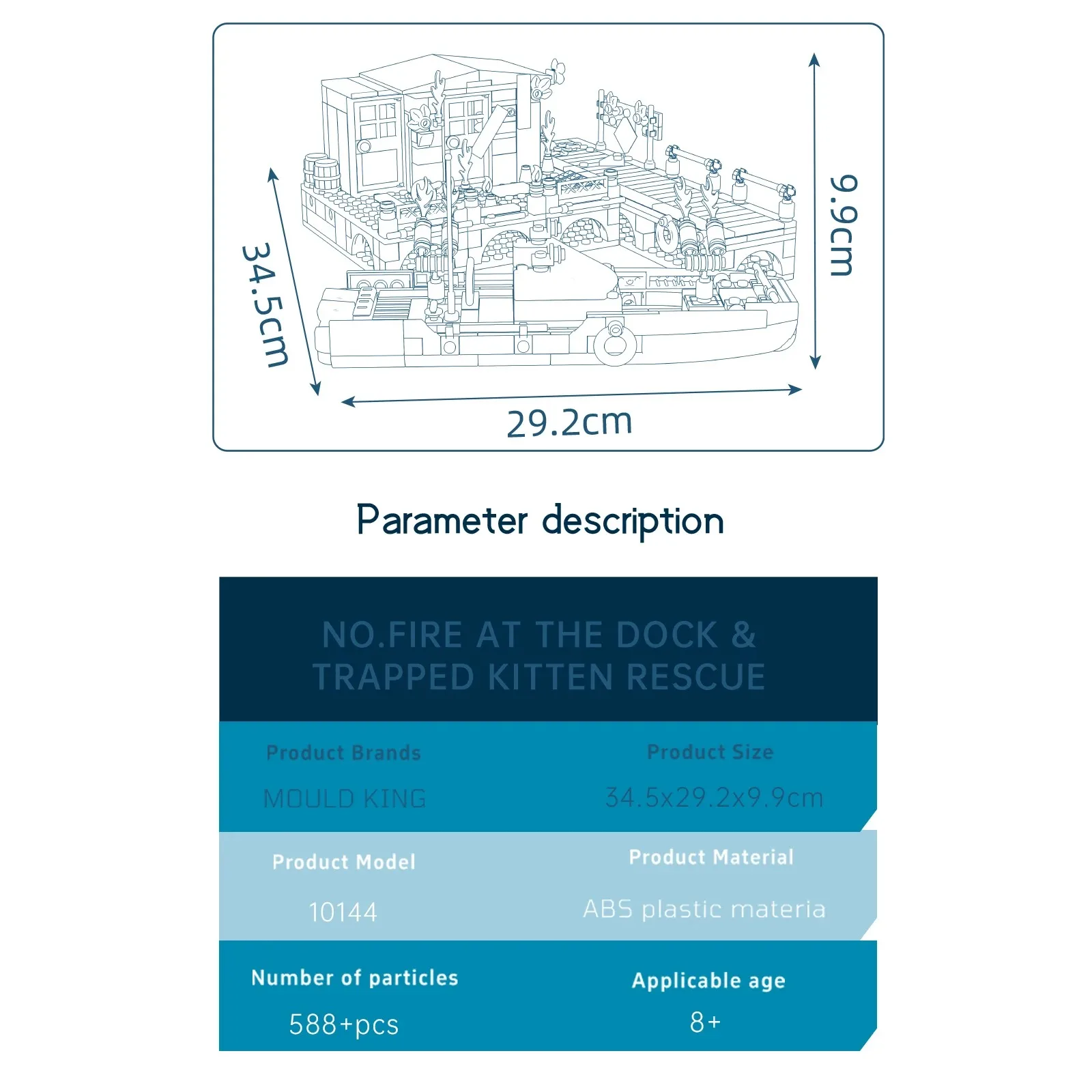 Конструктор Mould King 10186 «Прибрежный рынок» 869 деталей, модель корабля, уличная сцена, игрушка для сборки, подарок для детей и взрослых
Конструктор Mould King 10186 «Прибрежный рынок» 869 деталей, модель корабля, уличная сцена, игрушка для сборки, подарок для детей и взрослых