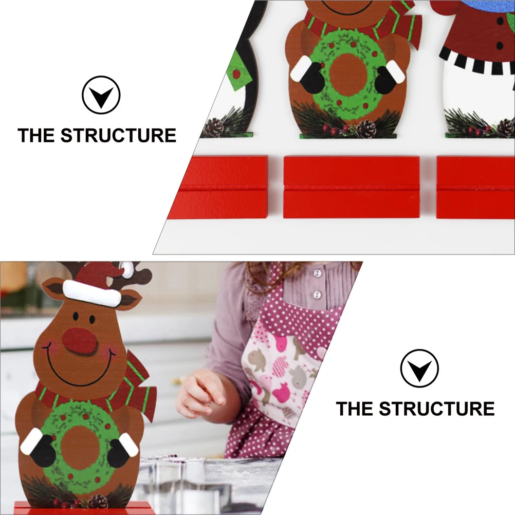 1pc Wooden Deer Cute Christmas Decorative Adornment for Home Desk Wood Adornments For Xmas Shelf Xmas Gift Lightweight
1pc Wooden Deer Cute Christmas Decorative Adornment for Home Desk Wood Adornments For Xmas Shelf Xmas Gift Lightweight