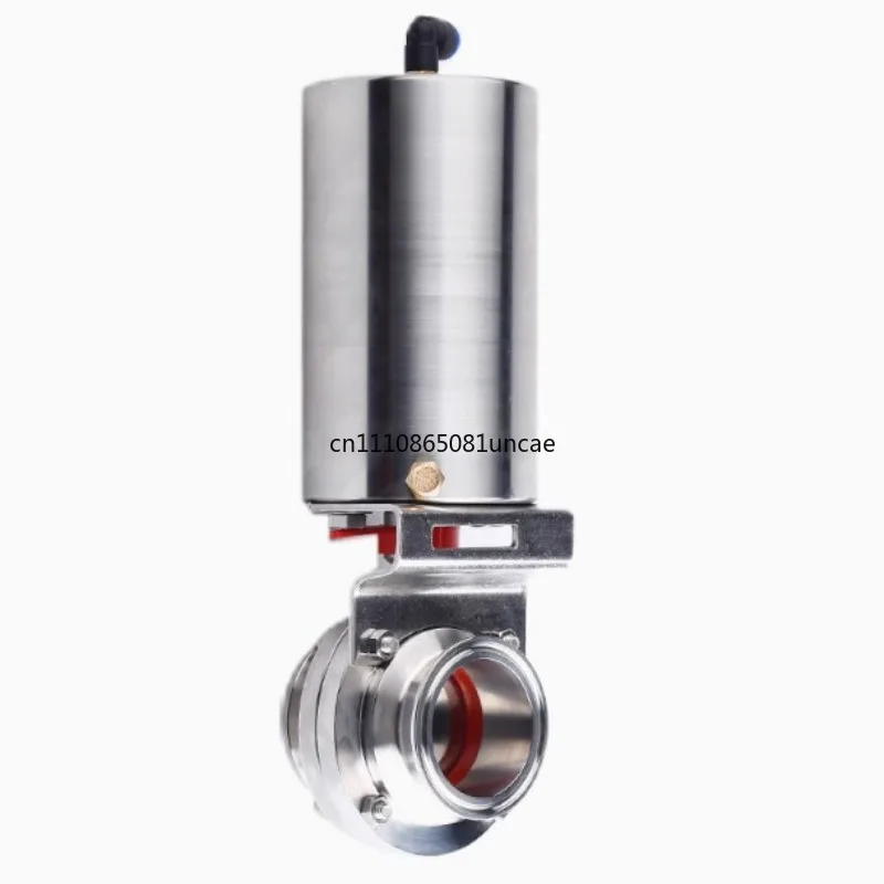 304 Stainless Steel Sanitary Tri Clamp Pneumatic Powder Butterfly Valve Vertical Single Acting Soft Seal
304 Stainless Steel Sanitary Tri Clamp Pneumatic Powder Butterfly Valve Vertical Single Acting Soft Seal