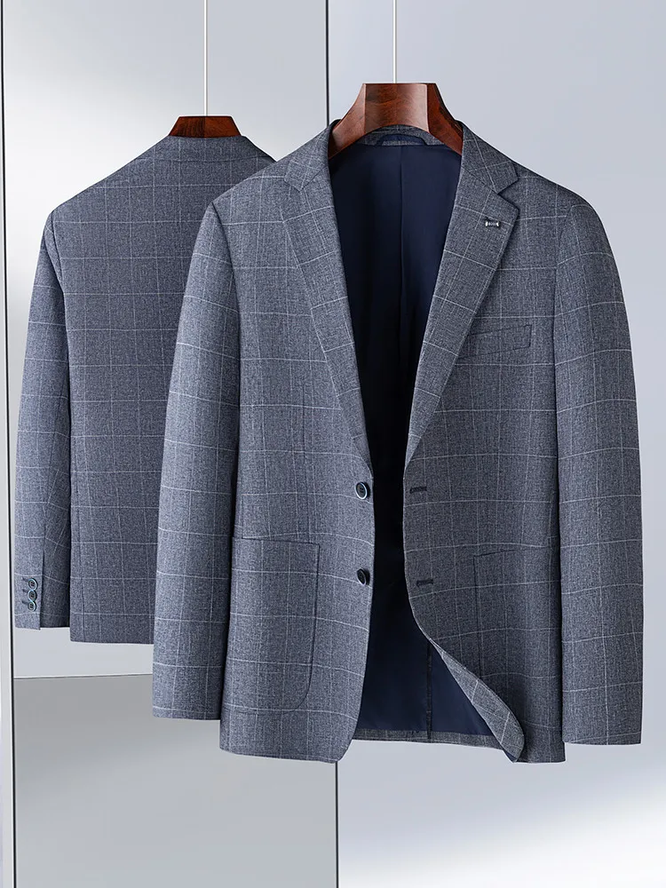 Casual Plaid Men's Spring 2024 Ele Pr-Free Stand Fit Busin Casual Long Sve Faion Urban Sle
Casual Plaid Men's Spring 2024 Ele Pr-Free Stand Fit Busin Casual Long Sve Faion Urban Sle