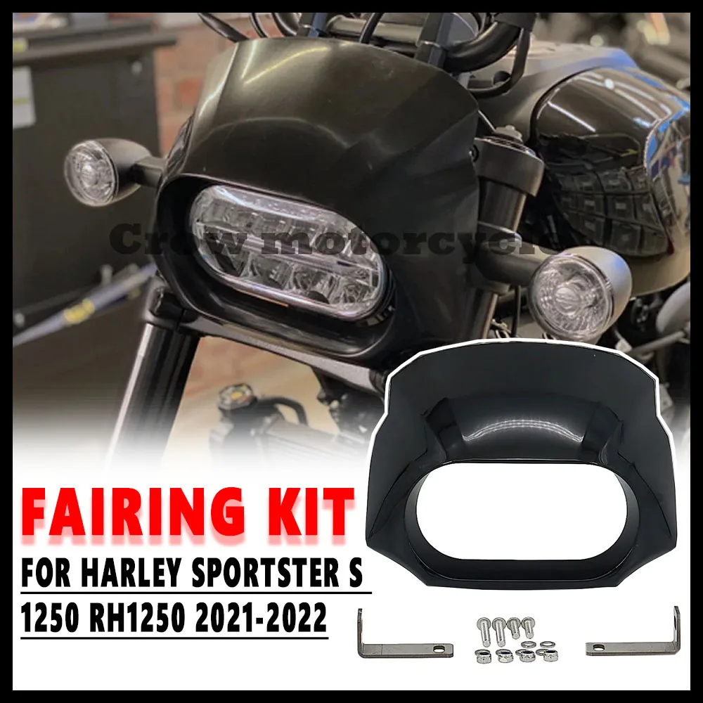 For Sportster S 1250 RH1250 20212022Motorcycle Fairing Kit Scheinwerfer Maske Lamp Mask Headlight Fairing Kit Four Colors Choose
For Sportster S 1250 RH1250 20212022Motorcycle Fairing Kit Scheinwerfer Maske Lamp Mask Headlight Fairing Kit Four Colors Choose