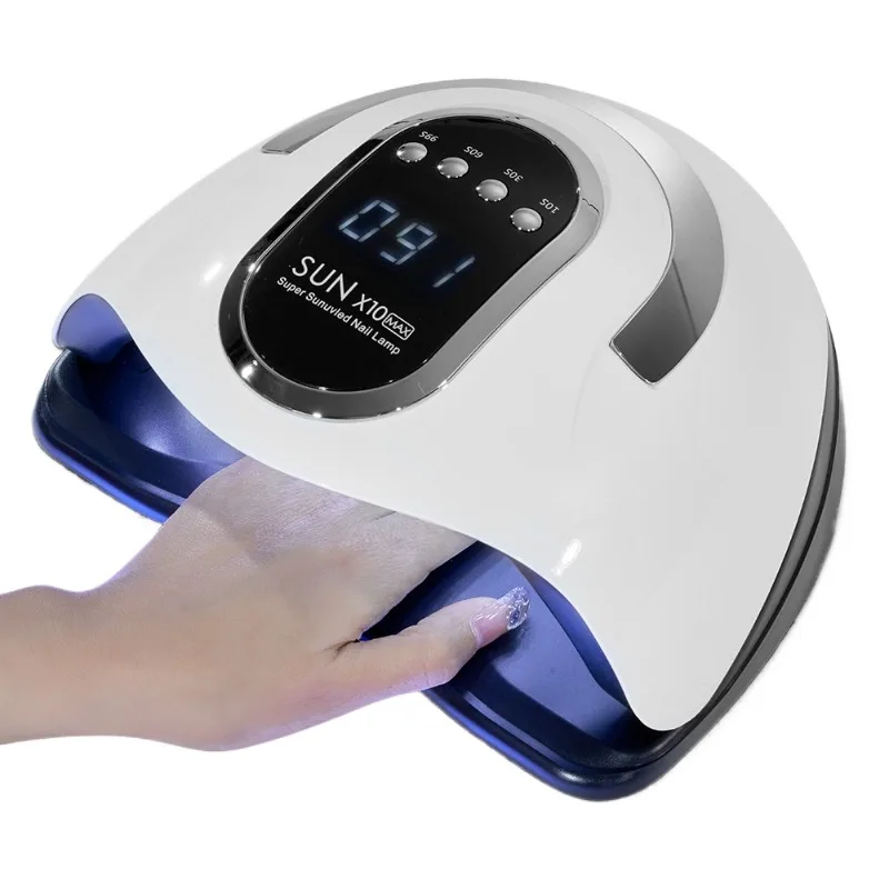X10MAX Nail Light 220W High Power UV Nail Art Phototherapy Light Nail Baking Light LED Phototherapy Machine
X10MAX Nail Light 220W High Power UV Nail Art Phototherapy Light Nail Baking Light LED Phototherapy Machine
