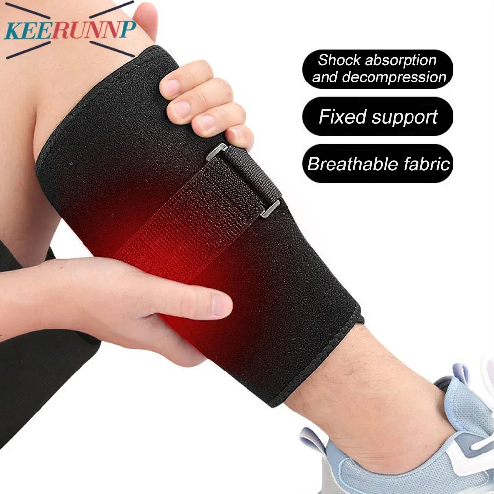 1Piece Calf Brace for Torn Calf Muscle & Shin Splint Pain - Adjustable Neoprene Compression Support Wrap for Lower Leg Injury
1Piece Calf Brace for Torn Calf Muscle & Shin Splint Pain - Adjustable Neoprene Compression Support Wrap for Lower Leg Injury