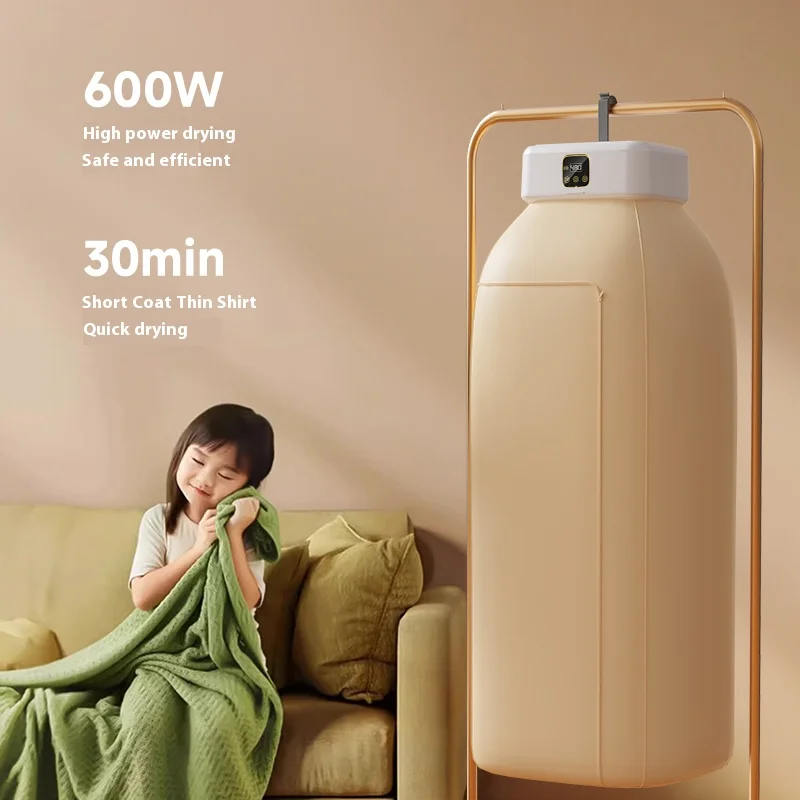 Portable Clothes Dryer Folded Electric Clothing Dryer Multifunctional Intelligent Timed Warm Laundry Dryer with Remote Control
Portable Clothes Dryer Folded Electric Clothing Dryer Multifunctional Intelligent Timed Warm Laundry Dryer with Remote Control