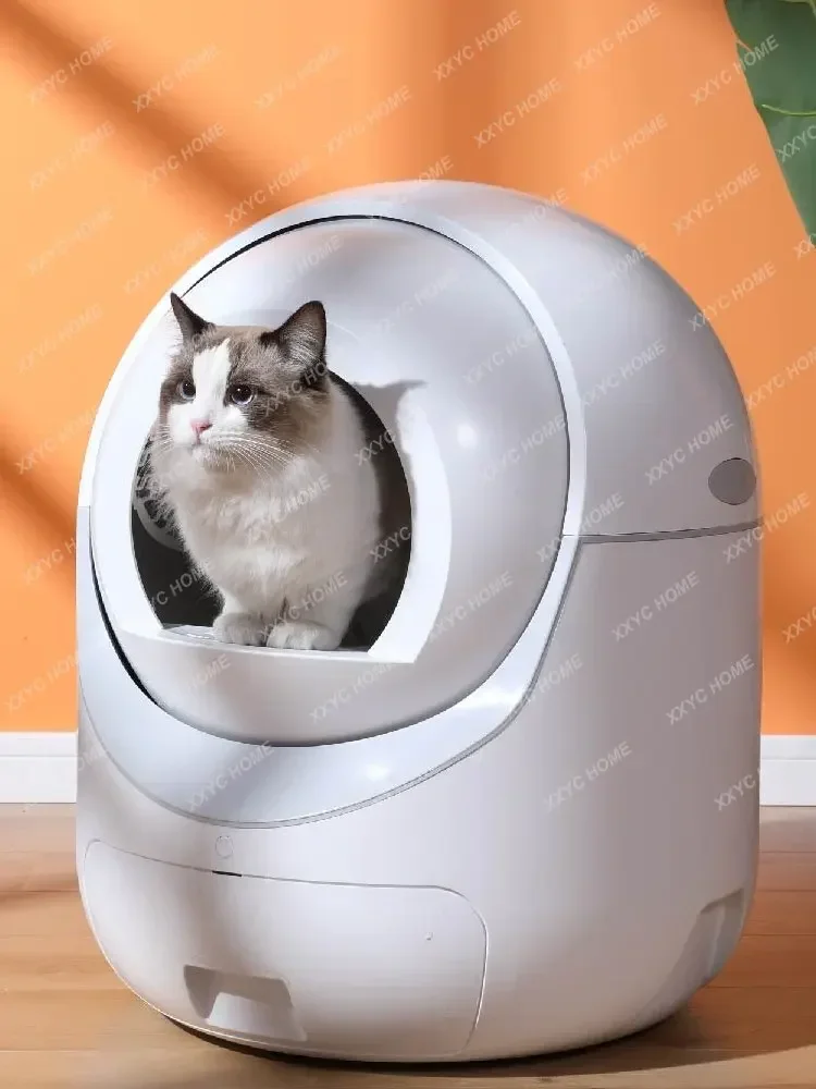 Automatic Intelligent Cat Toilet Electric Closed Litter Box Deodorant Automatic Cleaning
Automatic Intelligent Cat Toilet Electric Closed Litter Box Deodorant Automatic Cleaning