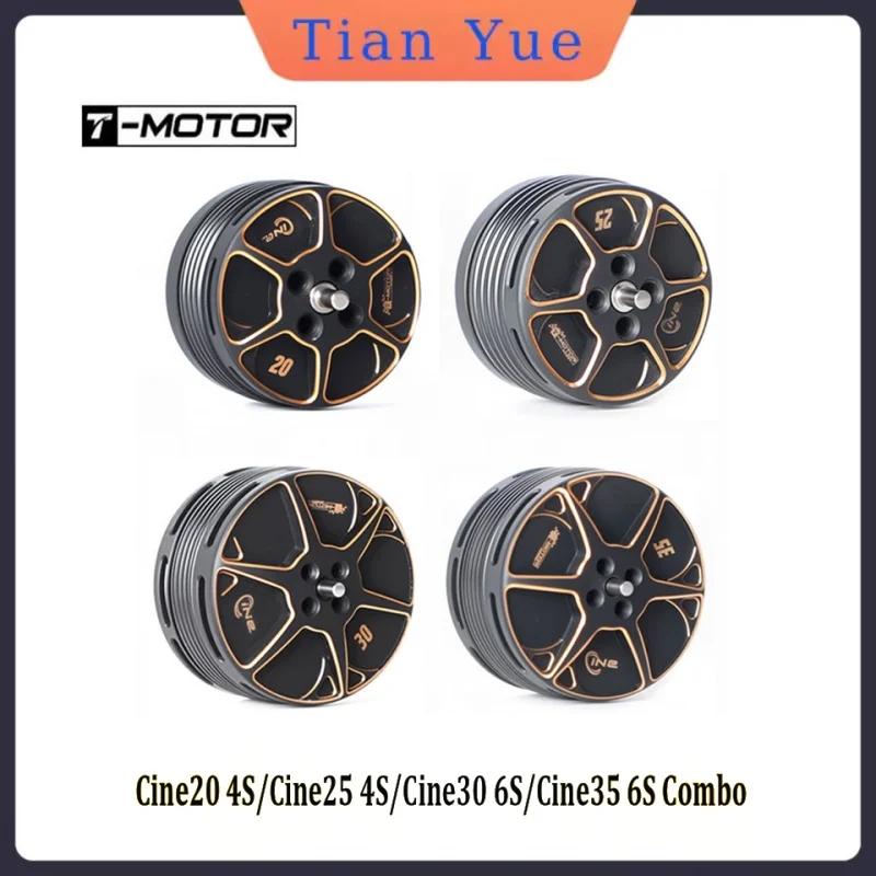 T-MOTOR Cine20 4S/Cine25 4S/ Cine30 6S/ Cine35 6S Combo for RC FPV Freestyle Drones
T-MOTOR Cine20 4S/Cine25 4S/ Cine30 6S/ Cine35 6S Combo for RC FPV Freestyle Drones