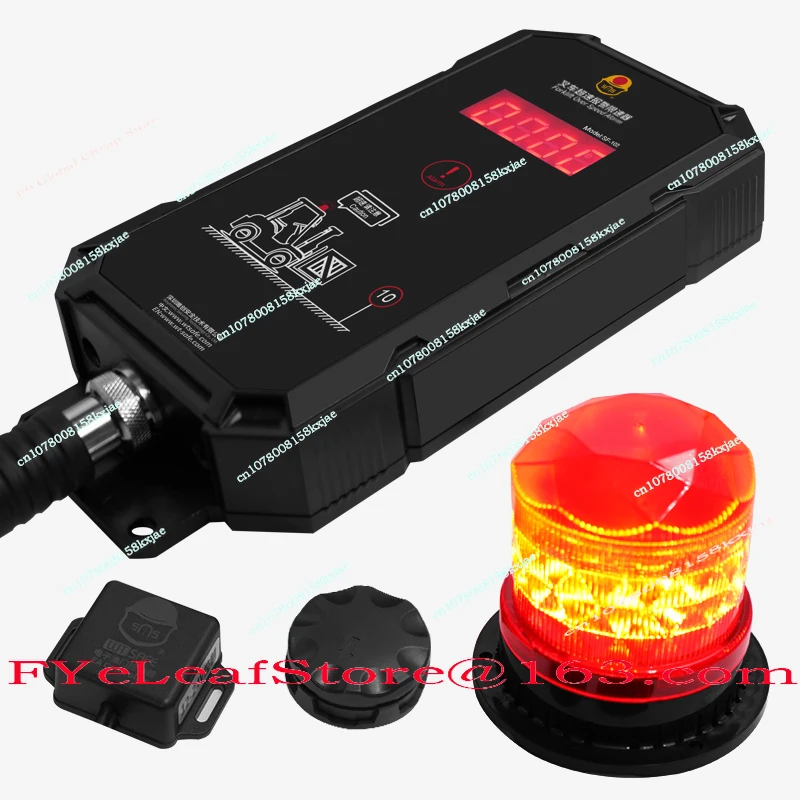 Industrial Warehouse Overspeed Alarm System Bidirectional Speed Limiter
Industrial Warehouse Overspeed Alarm System Bidirectional Speed Limiter