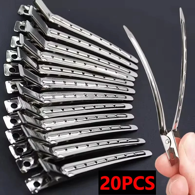 Woman Silver Hair Clips Metal Hairdressing Sectioning Clip Clamps Barber Hair Cut Use Styling Tools Hair Root Fluffy Hairpin
Woman Silver Hair Clips Metal Hairdressing Sectioning Clip Clamps Barber Hair Cut Use Styling Tools Hair Root Fluffy Hairpin