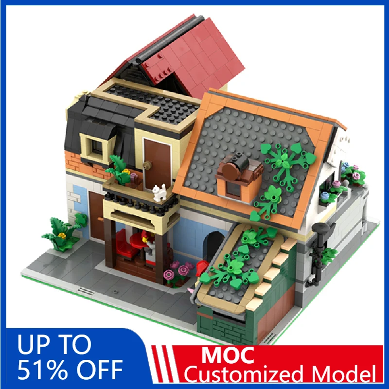 2225 деталей MOC: Средневековая Модульная Мини-Резиденция, Конструктор DIY, Технологичный Набор для Сборки, Креативная Игрушка, Подарок на День Рождения для Детей
2225 деталей MOC: Средневековая Модульная Мини-Резиденция, Конструктор DIY, Технологичный Набор для Сборки, Креативная Игрушка, Подарок на День Рождения для Детей