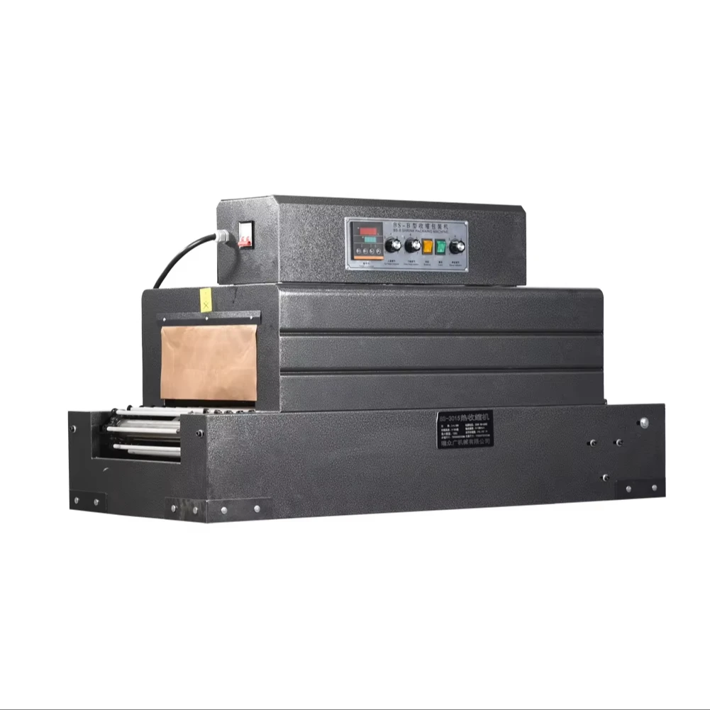 BS-3015 Automatic Shrink Machine Hot PVC Film Packaging Mesh Box Shrink Packaging Machine
BS-3015 Automatic Shrink Machine Hot PVC Film Packaging Mesh Box Shrink Packaging Machine