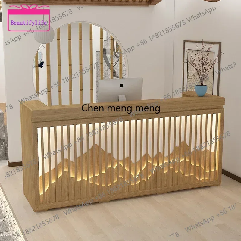 YL Log Type Bar Counter Reception Desks Beauty Salon SPA Coffee Shop Checkstand Shop Counter Billiard Room Furniture
YL Log Type Bar Counter Reception Desks Beauty Salon SPA Coffee Shop Checkstand Shop Counter Billiard Room Furniture