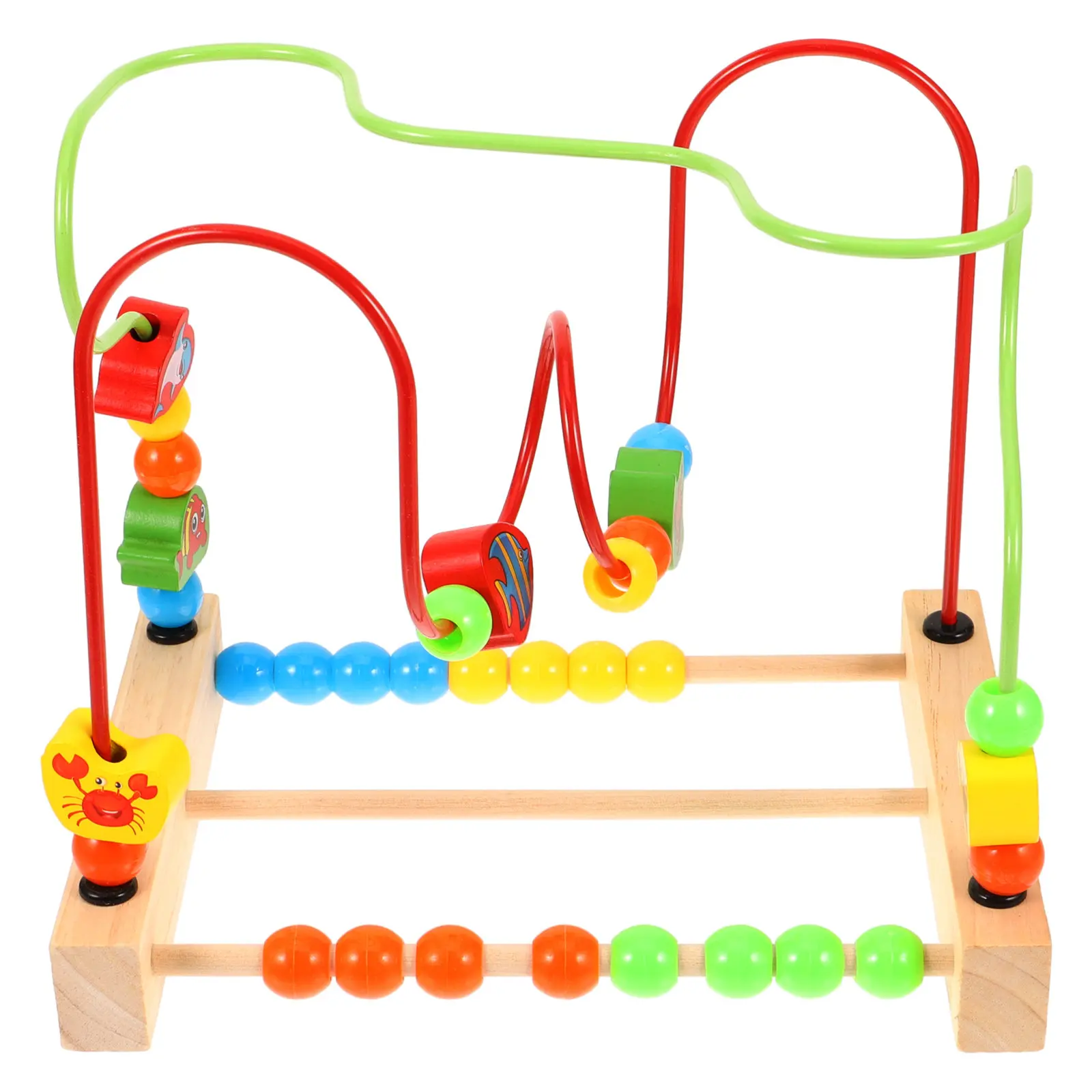 Colorful Wooden Around Beads Creative Baby Math Educational Gift Early Learning Counting Maze Enhance Hand Eye Coordination
Colorful Wooden Around Beads Creative Baby Math Educational Gift Early Learning Counting Maze Enhance Hand Eye Coordination