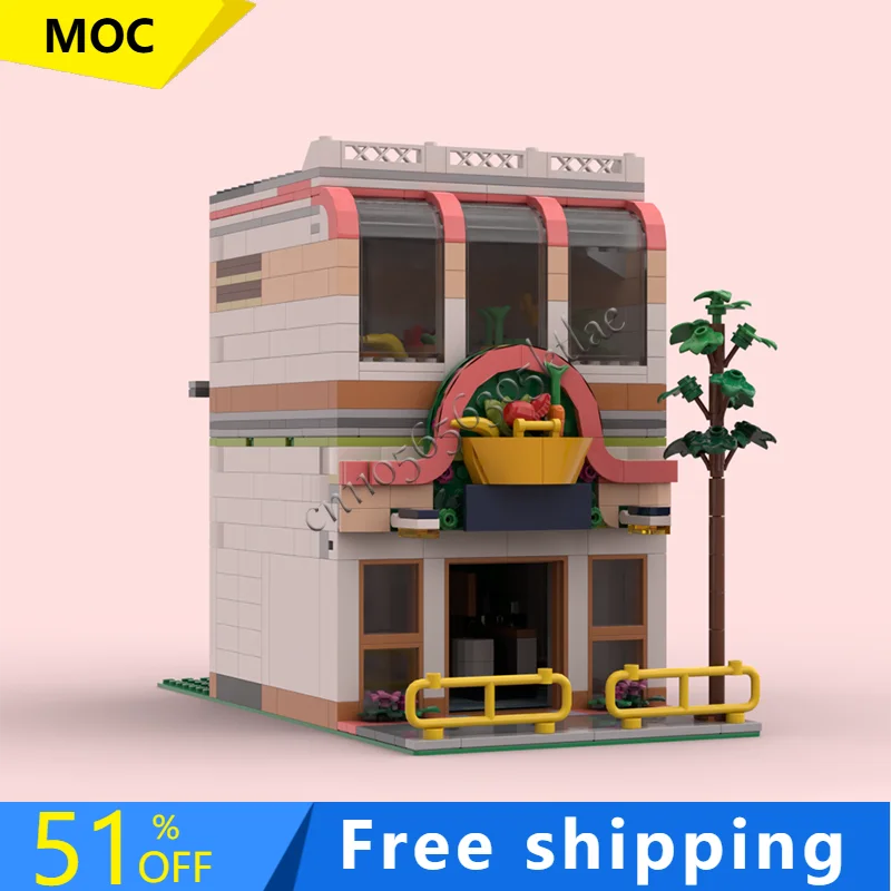 New 1010 PCS MOC Modular Organic Store Building Block Retro Architecture Model Display Toy Kids Assembly Birthday Christmas Gift
New 1010 PCS MOC Modular Organic Store Building Block Retro Architecture Model Display Toy Kids Assembly Birthday Christmas Gift
