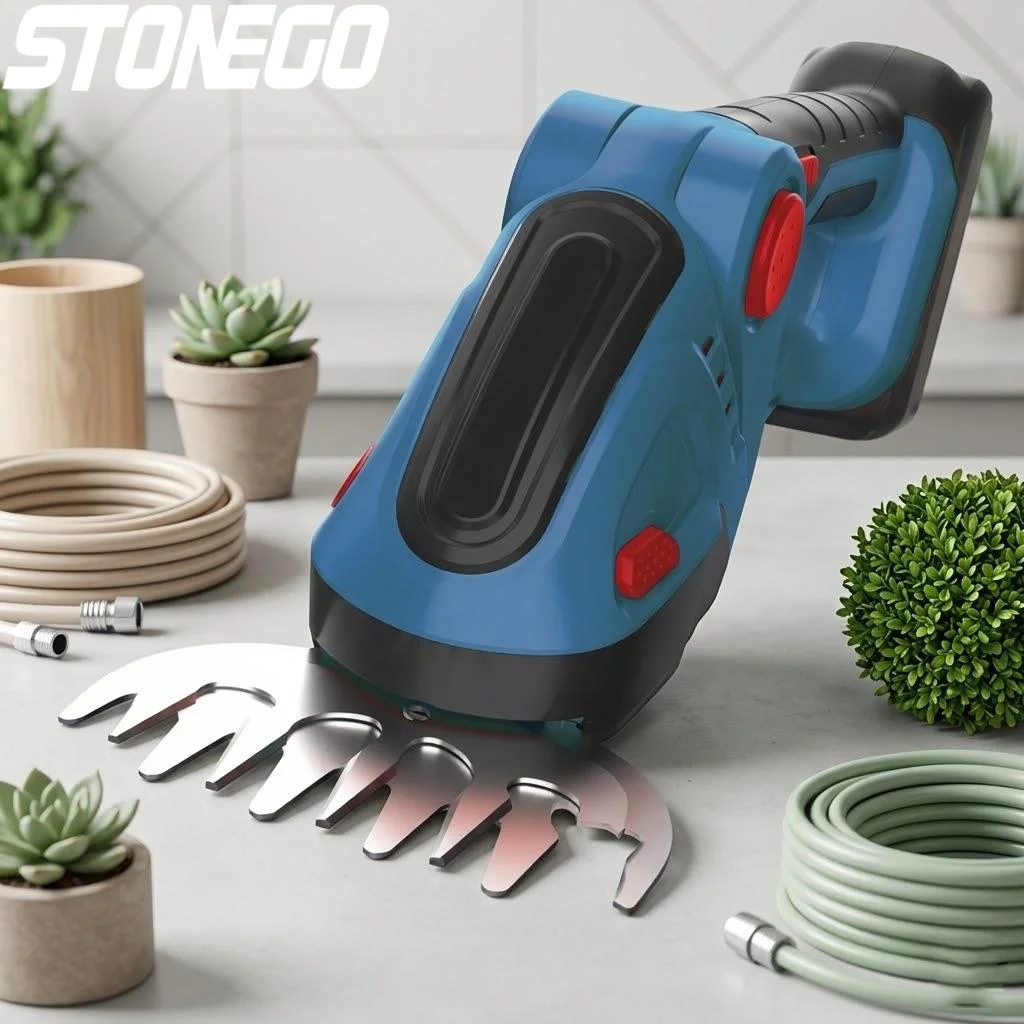 Cordless Lawn Trimmer 24V Handheld Mower Pruning Shears Garden Tool for Easy Shrub Maintenance and Grass Cutting
Cordless Lawn Trimmer 24V Handheld Mower Pruning Shears Garden Tool for Easy Shrub Maintenance and Grass Cutting