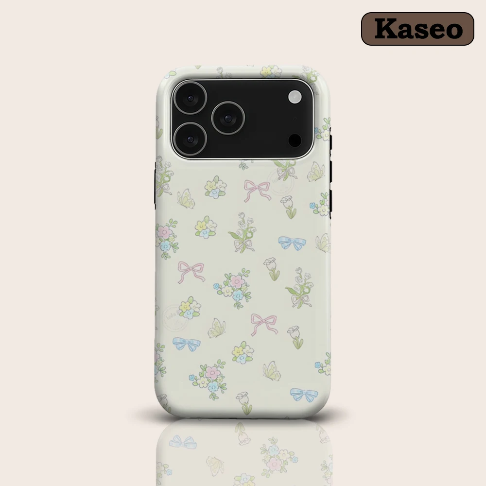 KASEO Matte Bumper for Magsafe Case for IPhone 17 16 15 14 Plus 13 Pro Max Shockproof Hard PC Pastel Floral Bows Cover
KASEO Matte Bumper for Magsafe Case for IPhone 17 16 15 14 Plus 13 Pro Max Shockproof Hard PC Pastel Floral Bows Cover
