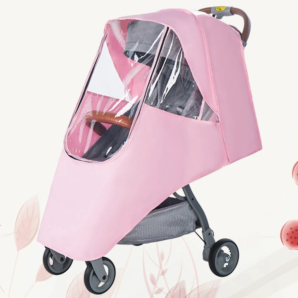 Windproof Stroller Rain Cover For Stroller Universal Fit Outdoor Use Waterproof Spittle Proof Cover For All Standard
Windproof Stroller Rain Cover For Stroller Universal Fit Outdoor Use Waterproof Spittle Proof Cover For All Standard
