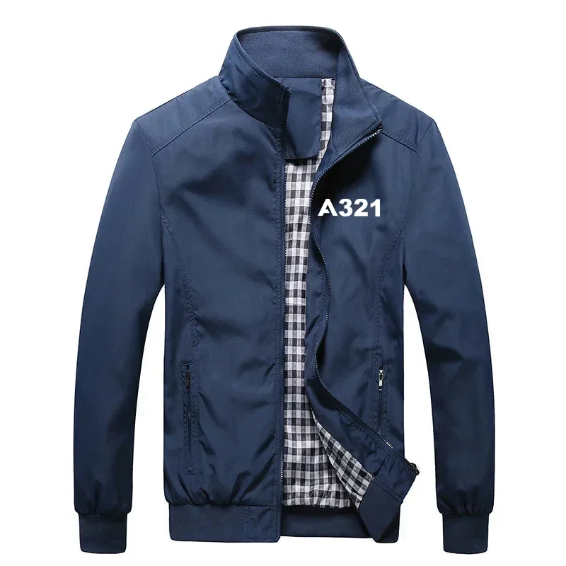 Aviation A321 Pilots Flight Lightweight Windbreakers Plaid Men Jackets Coats
Aviation A321 Pilots Flight Lightweight Windbreakers Plaid Men Jackets Coats