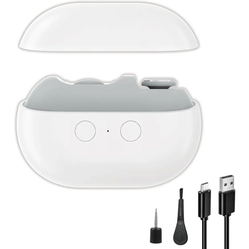 Electric Nail Clipper, 3-in-1 Electric Nail Clipper for Babies and Seniors, with LED Light, Electric Polishing Function, Two Spe
Electric Nail Clipper, 3-in-1 Electric Nail Clipper for Babies and Seniors, with LED Light, Electric Polishing Function, Two Spe
