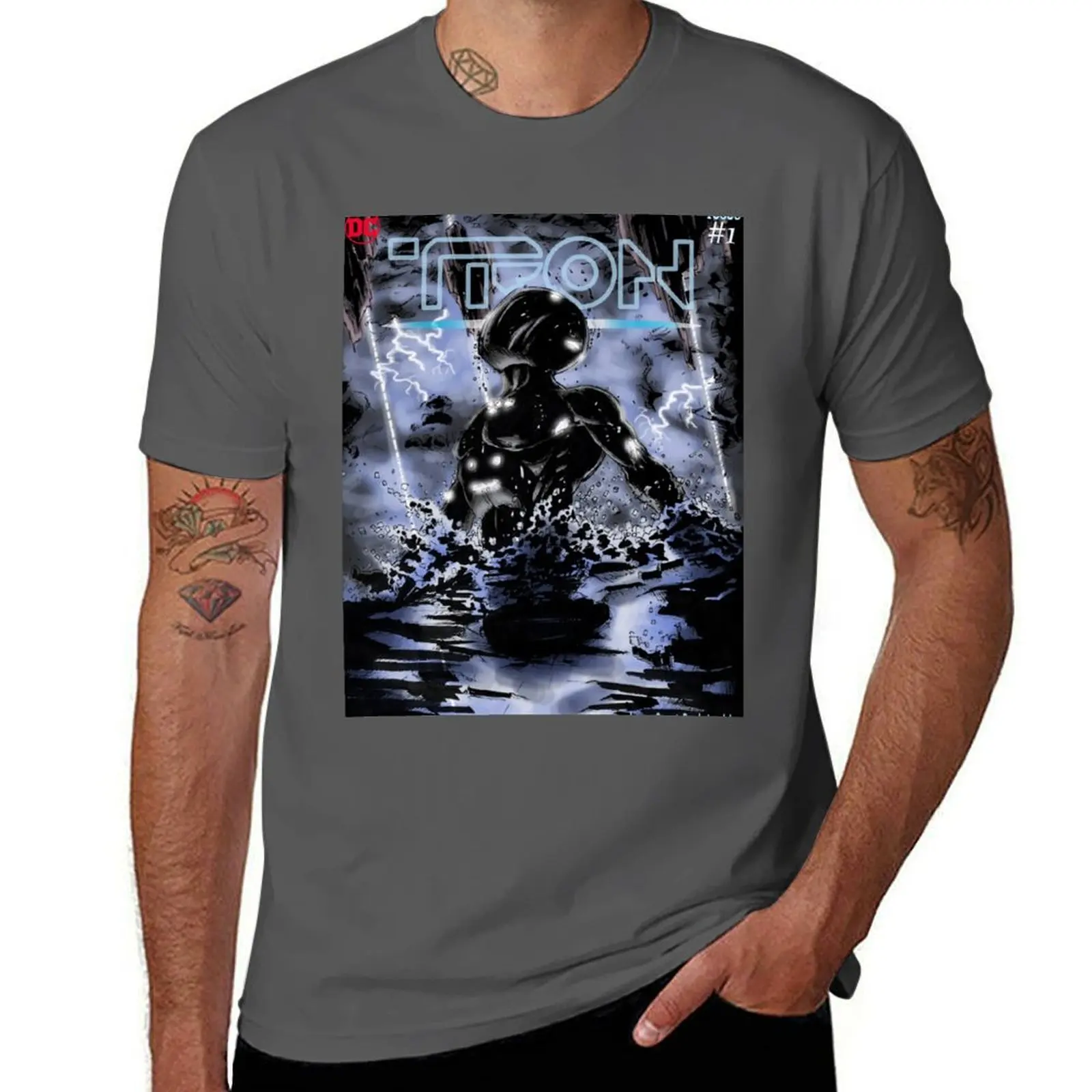 TRON Fan Art T-Shirt Urban Style Print T-Shirt
TRON Fan Art T-Shirt Urban Style Print T-Shirt