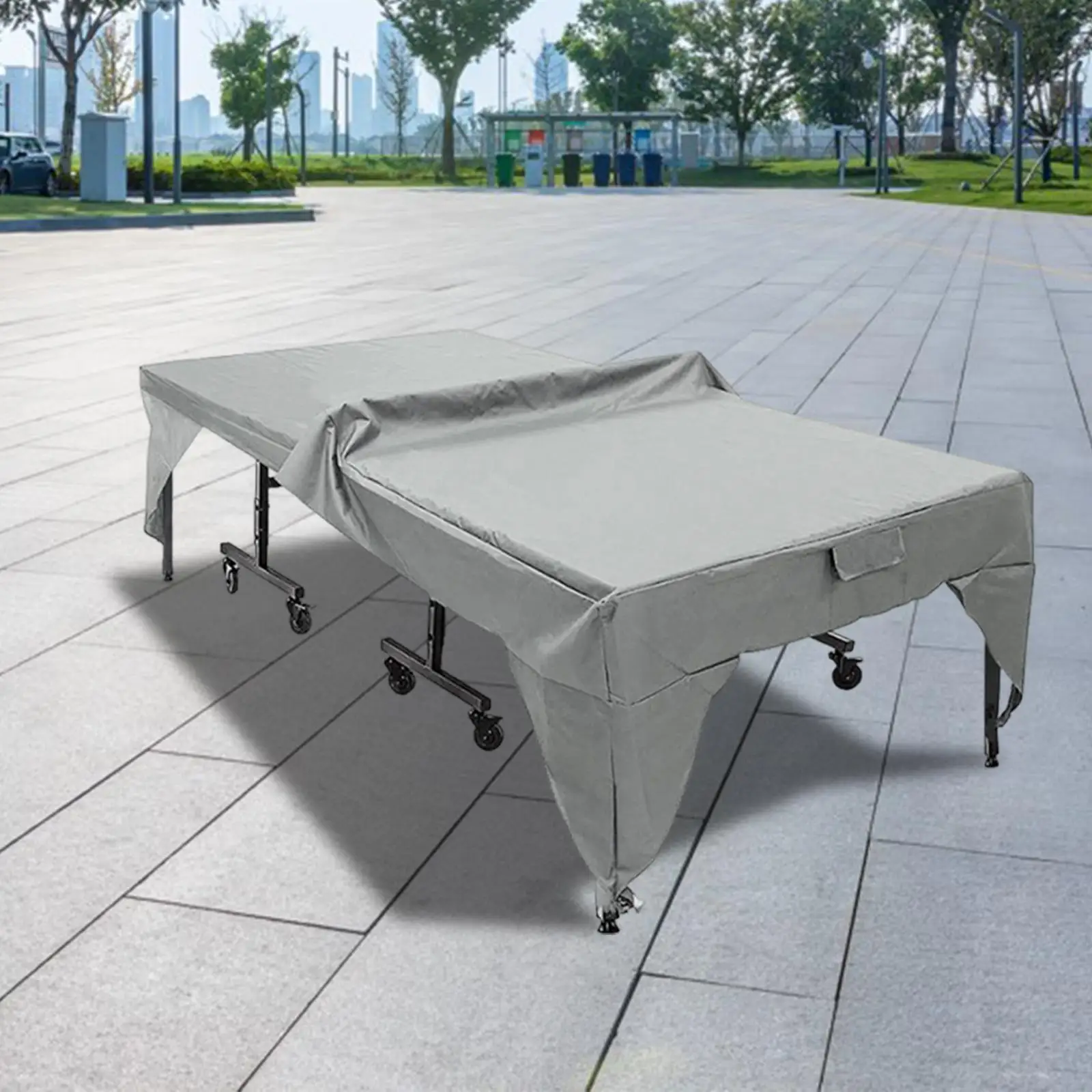 Heavy Duty Outdoor Ping Pong Table Cover Waterproof 600D Oxford Fabric Table Tennis Protector for Home or Club
Heavy Duty Outdoor Ping Pong Table Cover Waterproof 600D Oxford Fabric Table Tennis Protector for Home or Club