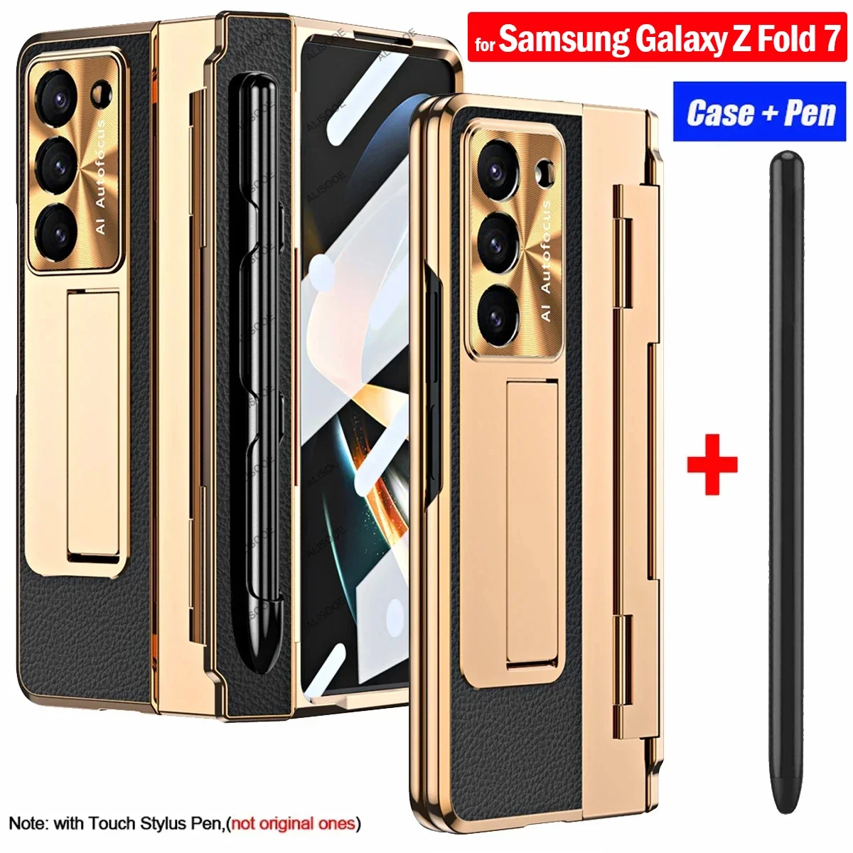 Чехол с ручкой для Samsung Galaxy Z Fold 7, 6, 5, 4, чехол с петлями, кожаный чехол-подставка, пастальный слот для ручки и переднее стекло
Чехол с ручкой для Samsung Galaxy Z Fold 7, 6, 5, 4, чехол с петлями, кожаный чехол-подставка, пастальный слот для ручки и переднее стекло