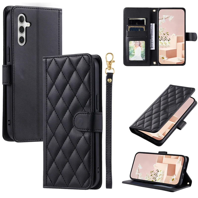 A56 A36 A16 5G Case on For Samsung Galaxy A56 5G Cover Diamond Lattice Wallet Case for Samsung Galaxy A 56 A36 A16 A06 A26 Cover
A56 A36 A16 5G Case on For Samsung Galaxy A56 5G Cover Diamond Lattice Wallet Case for Samsung Galaxy A 56 A36 A16 A06 A26 Cover