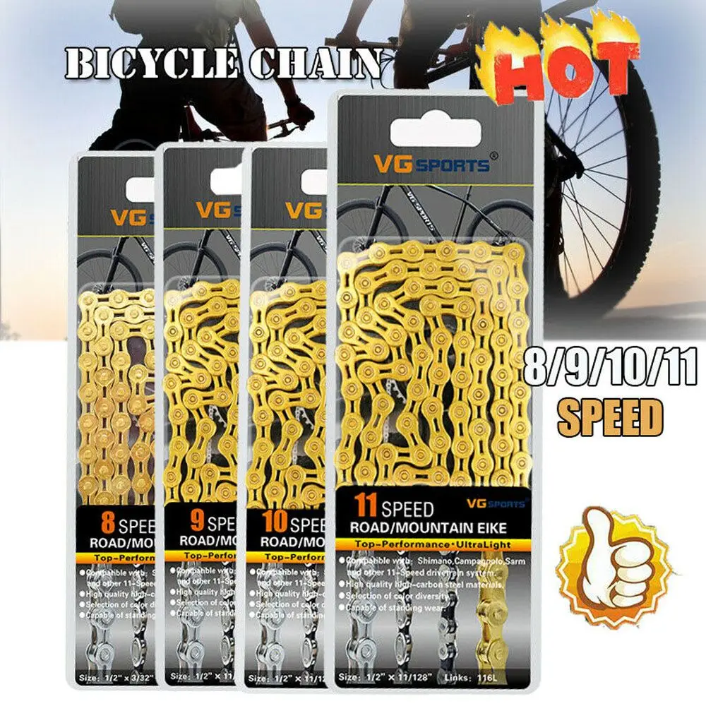 Durable 116 links Mountain Bike 8/9/10 11 speed Cycling Road Bike Bicycle Parts Bike Chains Bicycle Accessories Bicycle Chains
Durable 116 links Mountain Bike 8/9/10 11 speed Cycling Road Bike Bicycle Parts Bike Chains Bicycle Accessories Bicycle Chains