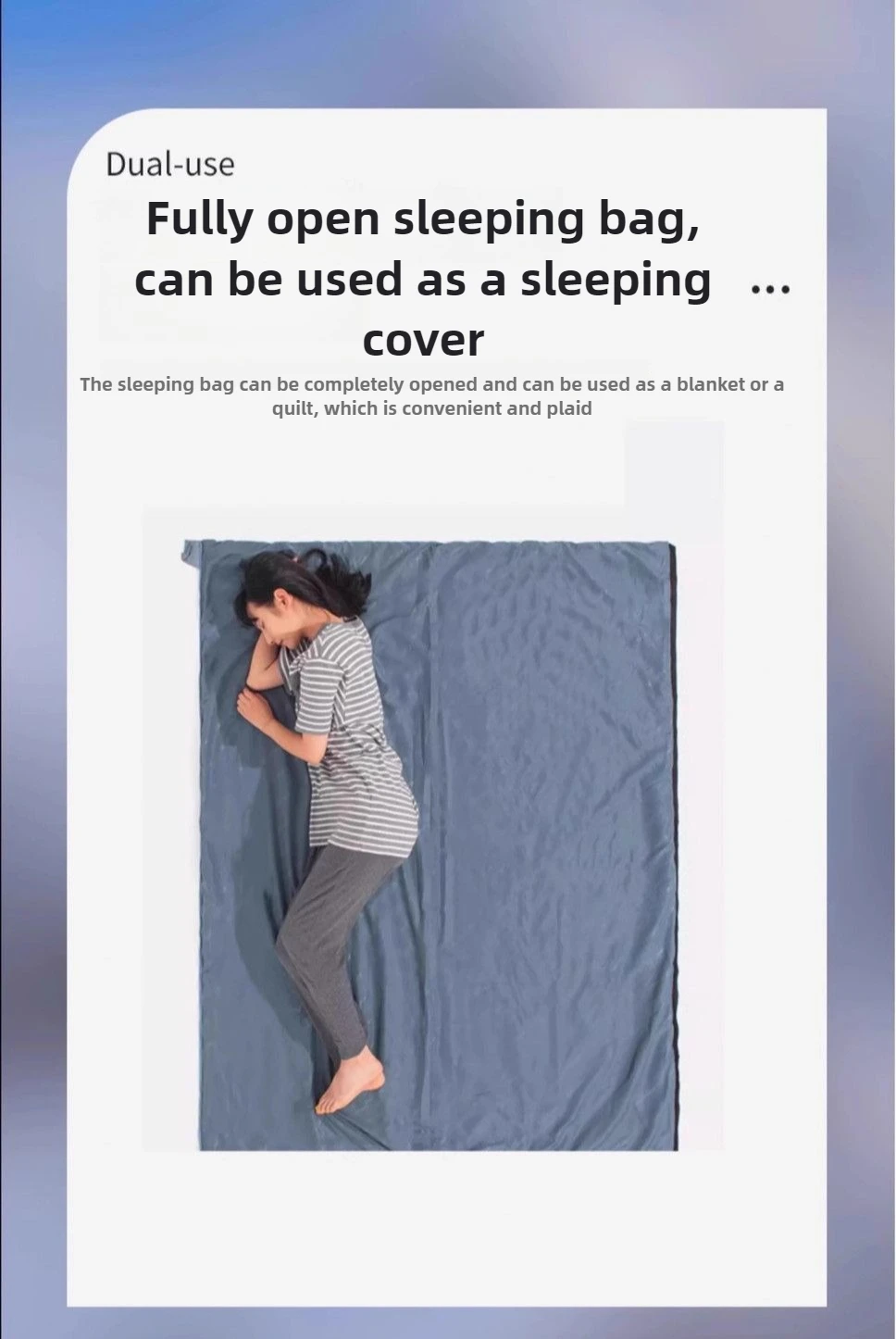  Тонкий и легкий спальный мешок — мини-складное снаряжение для кемпинга для взрослых, треккинга, путешествий, Naturehike Style (침 markii)
Тонкий и легкий спальный мешок — мини-складное снаряжение для кемпинга для взрослых, треккинга, путешествий, Naturehike Style (침 markii)