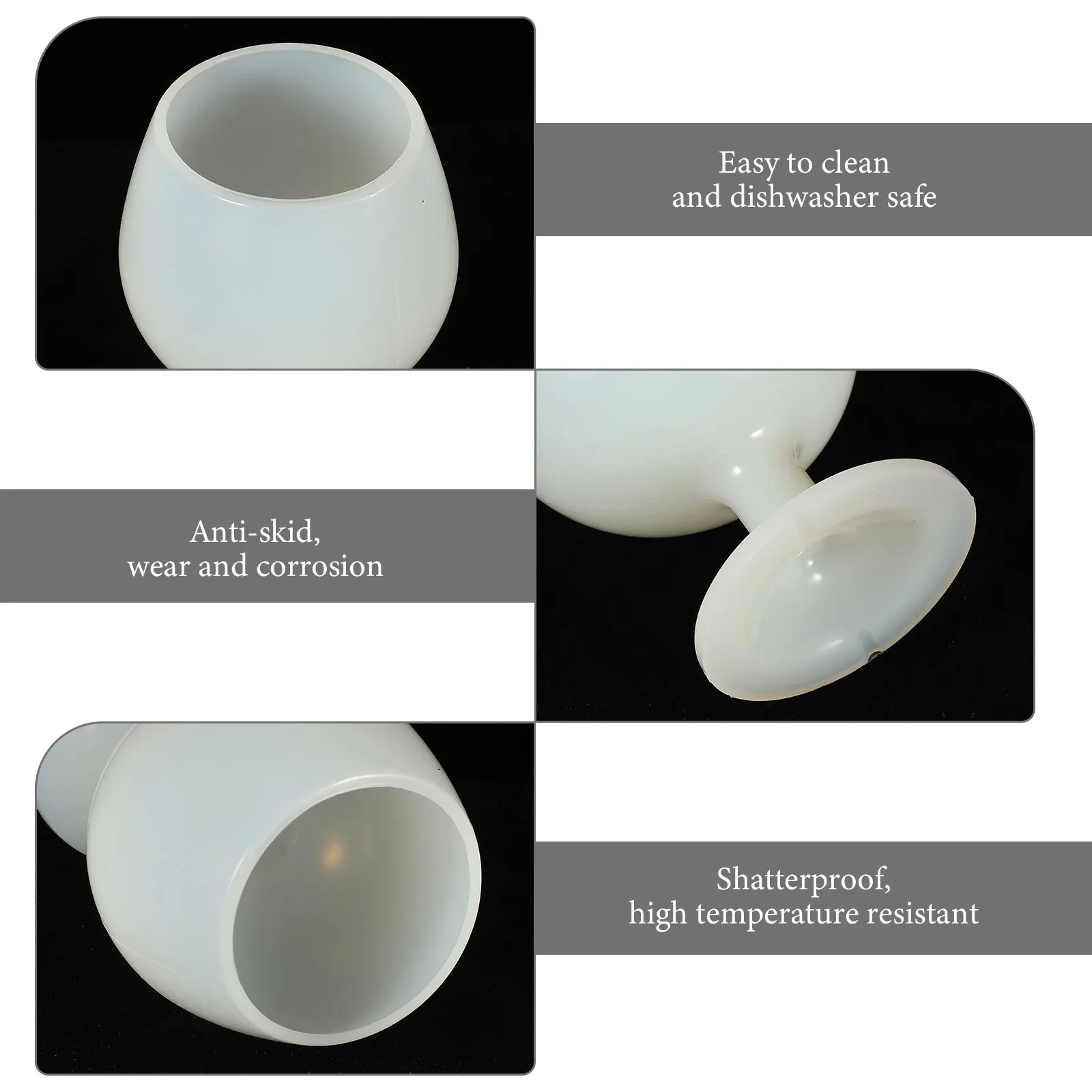 1pcs Silicone Wine Cup Elegant Design Material Perfect for Home Decor Restaurant Use Gift Friends Families
1pcs Silicone Wine Cup Elegant Design Material Perfect for Home Decor Restaurant Use Gift Friends Families