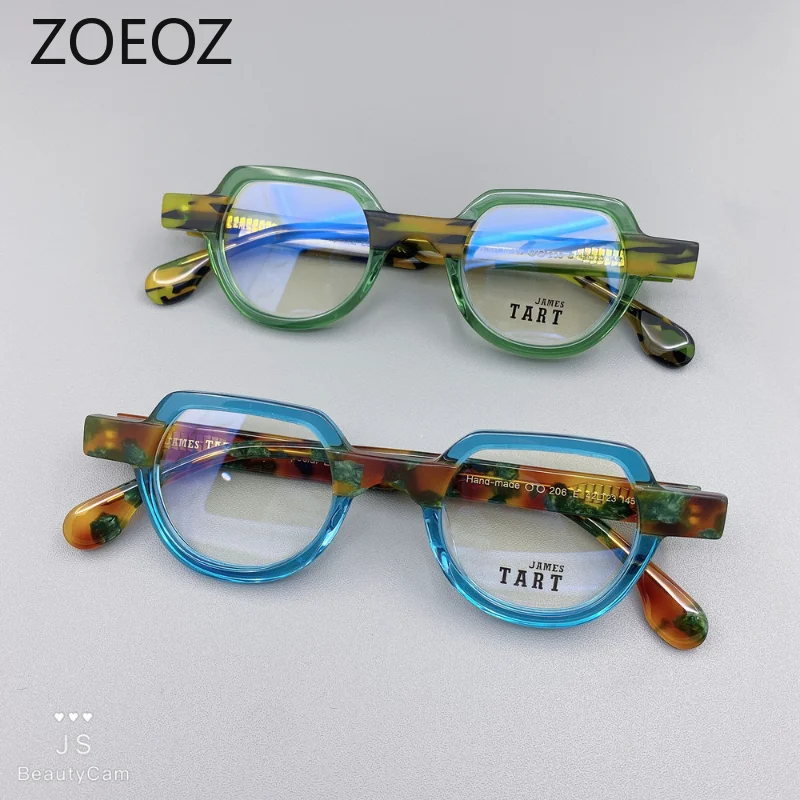 James Tart206 Irregular round Glasses Frame Vintage Acetate glasses myopia for women eyeglass frames men Optical Glasses Fashion
James Tart206 Irregular round Glasses Frame Vintage Acetate glasses myopia for women eyeglass frames men Optical Glasses Fashion