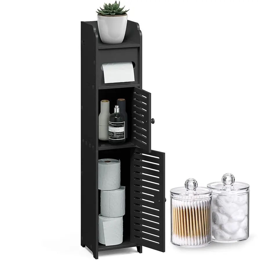 Напольный шкаф-органайзер для ванной комнаты с дверцами для туалетной бумаги, с 2 декоративными банками в аптечном стиле, полка-органайзер, B
Напольный шкаф-органайзер для ванной комнаты с дверцами для туалетной бумаги, с 2 декоративными банками в аптечном стиле, полка-органайзер, B