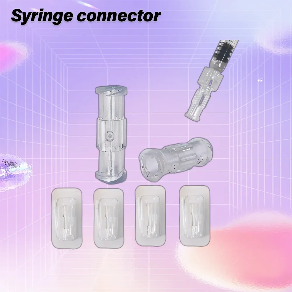 50 pieces of Ruhr syringe connectors, medical sterile leak proof double helix PP plastic transparent adapter connectors
50 pieces of Ruhr syringe connectors, medical sterile leak proof double helix PP plastic transparent adapter connectors