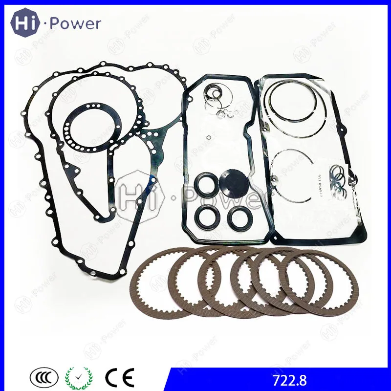 722.8 CVT Automatic Transmission Overhaul Repair Kit Friction Plate Gaskets for Mercedes Benz Car Gearbox Clutch Disc Seal Kit
722.8 CVT Automatic Transmission Overhaul Repair Kit Friction Plate Gaskets for Mercedes Benz Car Gearbox Clutch Disc Seal Kit