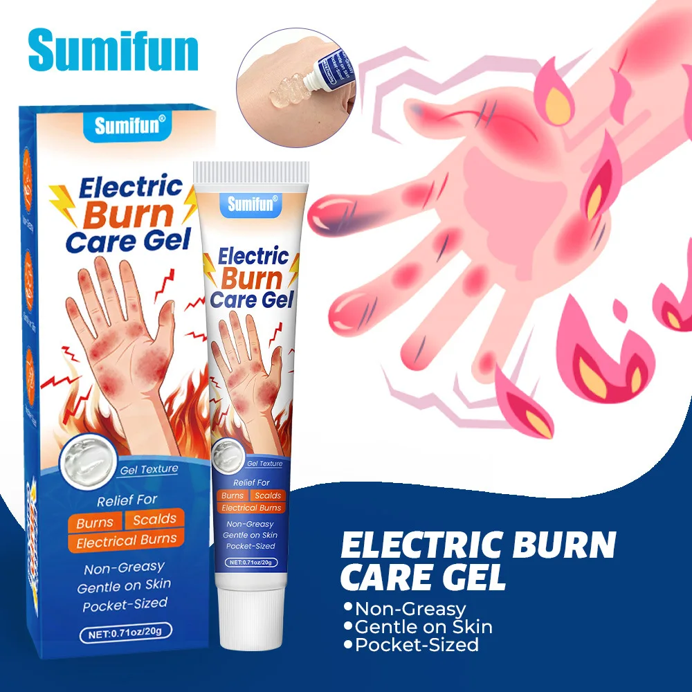 New Product: Electric Burn Gel, Herbal Moisturizing and Nourishing External Use Cooling Burn and Scald Ointment
New Product: Electric Burn Gel, Herbal Moisturizing and Nourishing External Use Cooling Burn and Scald Ointment