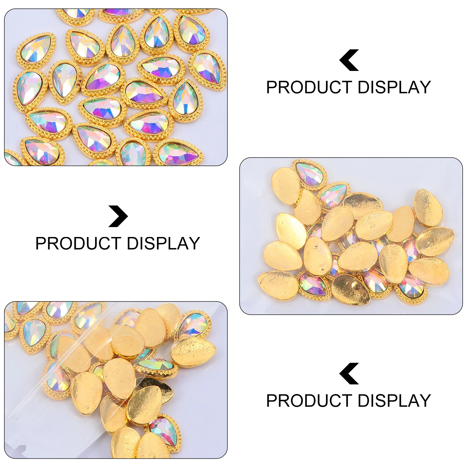 30 Pcs Alloy Jewelry Gems Stickers Crystals Studs Decals Rhinestones Appliques Nail Craft Decorations Safe Durable
30 Pcs Alloy Jewelry Gems Stickers Crystals Studs Decals Rhinestones Appliques Nail Craft Decorations Safe Durable