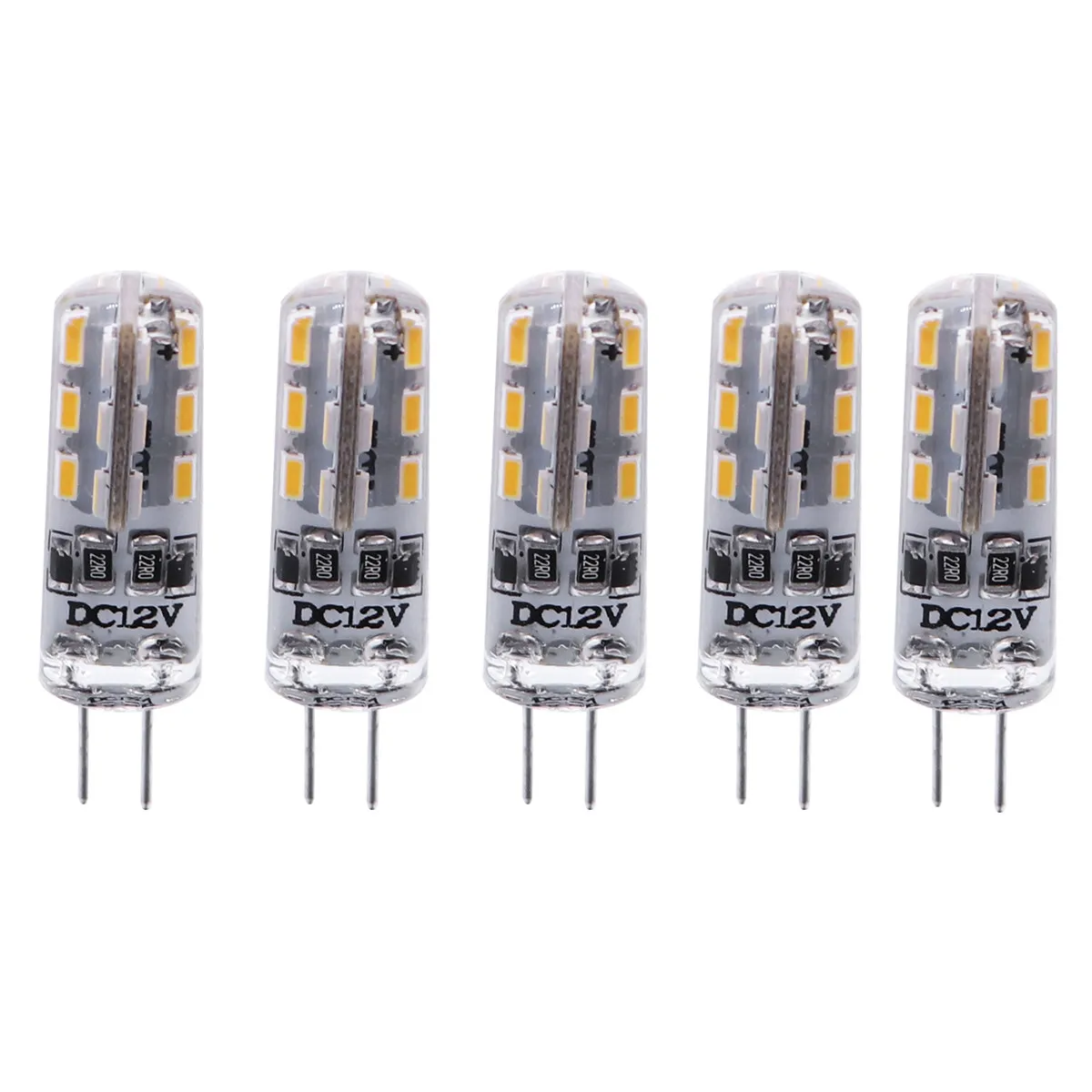5Pcs LED Bulbs G4 DC12V 1.5W Warm White 3014 Smd LED Lamp 10Mm Diameter 35Mm Length Bright Lighting
5Pcs LED Bulbs G4 DC12V 1.5W Warm White 3014 Smd LED Lamp 10Mm Diameter 35Mm Length Bright Lighting